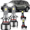 HUOKEDS for Ford Explorer 2011-2015 Fog Lights Bulbs Combo, 4pcs