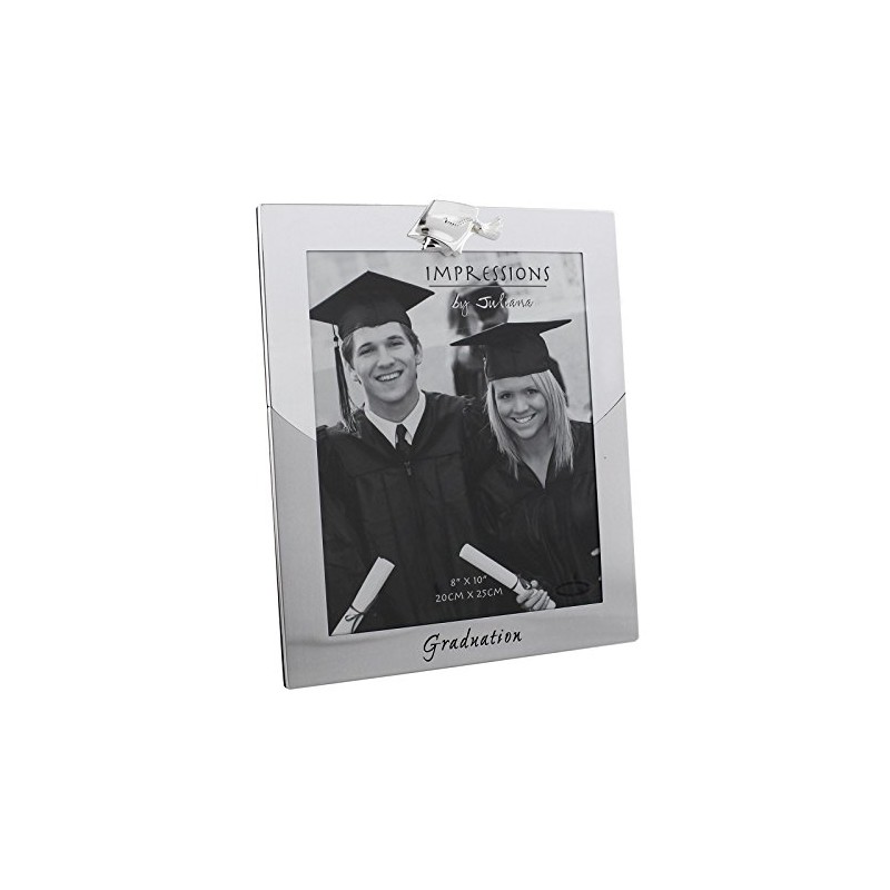 Widdop FS477 Graduation Picture Frame Silver Plated 8" x 10"