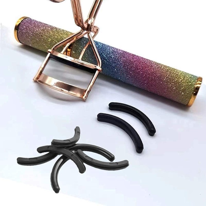 24 Pcs Curler Refill Eyelash Curler Refill Pads Silicone Rubber