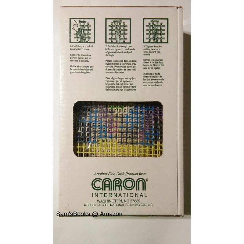 Wonderart Latch-Hook Kit, Chocolate Dog, 12" X 12"