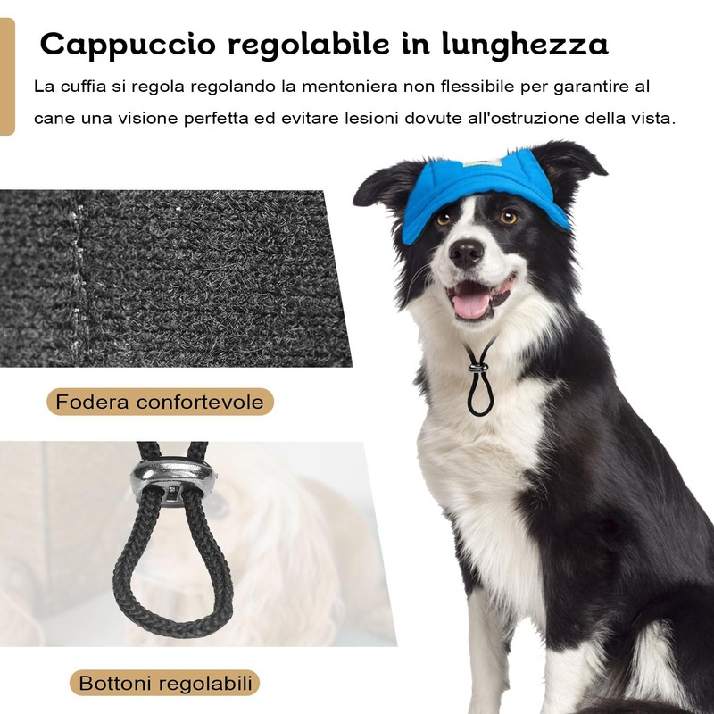 LATRAT Dog Baseball Cap, Baseball Cap, Adjustable Sun Protection Hat,