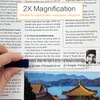 MAGDEPO 3X Dome Top Bar Magnifier 6" Optical Tool With