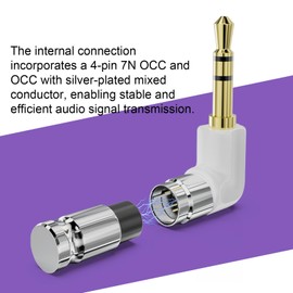 ARTTI Flex Headphone Upgrade Cable 4 Cores 268 Strands Silver-Plated 7N OCC Copper 3in1 Plug IEM Cable HiFi Earphone Wire (QDC Bend Plug)