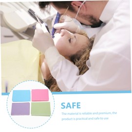 Zerodeko 40Pcs Disposable Bibs Convenient Oral Inspection Supplies Premium Tear Resistant Material Portable Accessories for Clean Tidy Treatments