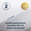 Silentnight Waterproof Mattress Protector – Deep 30cm Fitted Skirt and