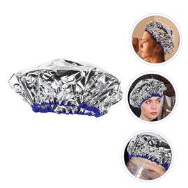 Beavorty Pcs Heated Cap for Hair Masks Aluminum Foil Hair Cap Temperature Heating Hat for Salon Deep Conditioning