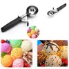 Ice Cream Scoop - Solid Stainless Steel Cookie Fruit Dessert