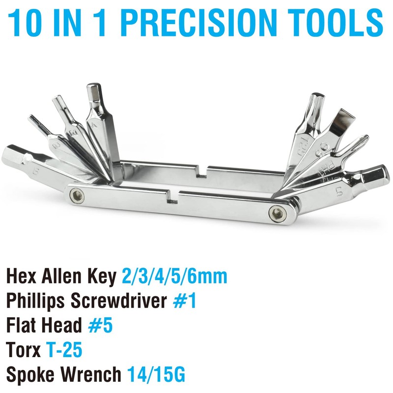 COYOTE MT 10 in 1 Bike Multitool - Compact and