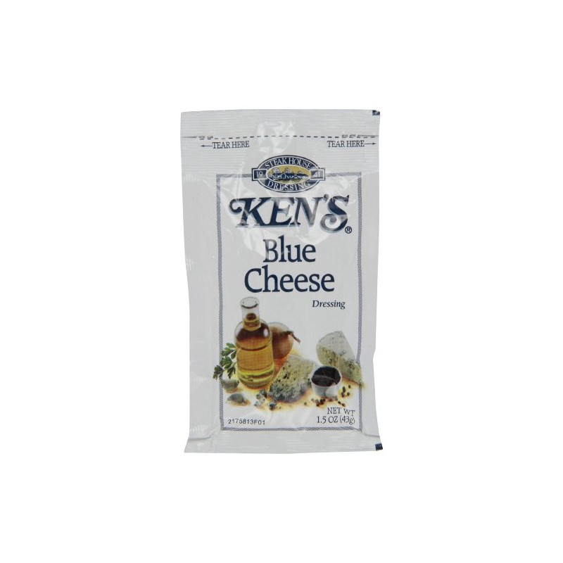 Ken's Dressing, Blue Cheese, 1.5 Ounce, 60 Count
