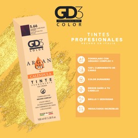 GD3 Tinte en Crema Permanente 8.4 Rubio Claro Cobrizo 100Ml