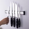 linoroso 5 Pcs Knife Set with Magnetic Knife Strip, Sharp