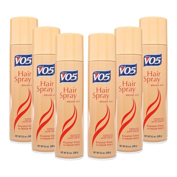 Alberto VO5 Crystal Clear Brush Out Hair Spray - Volumizing