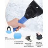 BPTRKOM Pack of 1 Ice Scraper - Ergonomic Snow Scraper