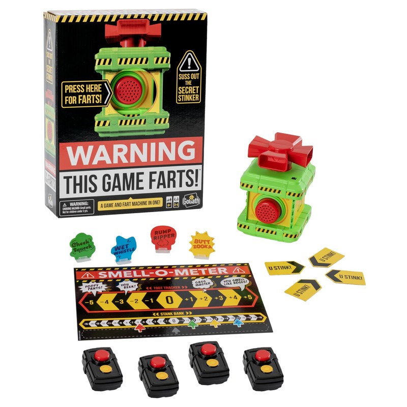 Goliath Games: Warning: This Game Farts | Sniff Out The