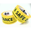 Safety Tape Social Distance Yellow Black Floor Tape 500mm wording