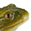 Relaxdays 2 x Garden Figurine Frog Weatherproof for Balcony, Patio,