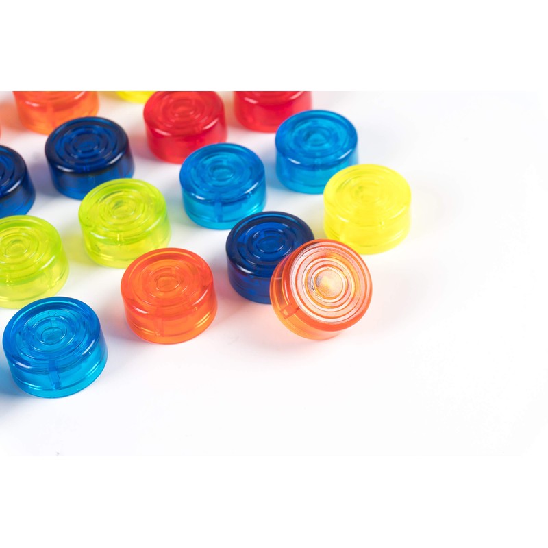 16 Pcs Guitar Effect Footswitch Topper,Foot Nail Cap Pedal Topper,Protection