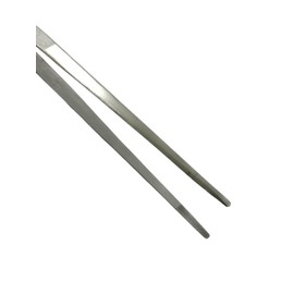 Jumbo Tweezers - 24 Inches Long Thumb Dressing Forceps with Serrated Tips, Straight, Aquascaping, Reptile Feeding, Crafts, Tissue Handling Forceps