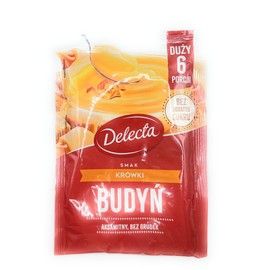 Delecta hot pudding Budyn KROWKA 3pc/18 portions Made in Poland