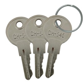CH545 CH-545 Keys for Truck Trailer RV Campers Car Hauler Tool Boxes Lock Replacement Dee Zee Delta Weatherguard Kobalt Husky Tool Box (3 Pack)