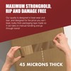 Merrimen Strong Heavy Duty Brown Packaging Tape - 6 Rolls