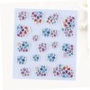 Mikinona Unique Nail Decals Stickers Snowflake Nail Art Patch Easy