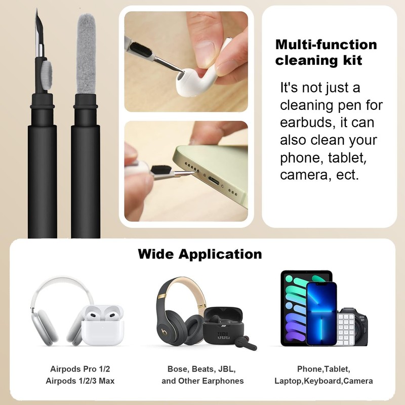 LOPIE Carbon Fiber Texture Case for SHOKZ OpenFit Open Earbuds