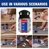 WORKPRO 200-Pack Utility Knife Blades with Dispenser, SK5 Steel Box