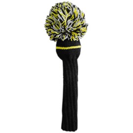 Jan Craig(ジャンクレイグ) ハンドメイド ヘッドカバー ドライバー用 460cc対応 Black/Yellow/White