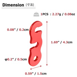 Azarxis Aluminum Alloy Paracord Tensioners Rope Adjuster, Ultralight Strong Tent Guyline Cord Adjuster Wind Rope Buckle (Blue (Three-Hole Shape) - 12 Pack)