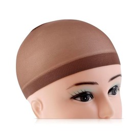 Wig Cap for Lace Front Wig, Pack of 6 Brown