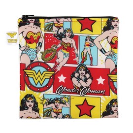 Bumkins Bumkins Dc Comics Snack Bag, Wonder Woman Comic, Large