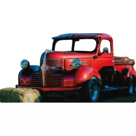 Wet Paint SS11119 Old American Pick Up Truck Country Western Stand In Cardboard Cutout