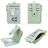 Cynure Women & Men Leather RFID Blocking Card Holder Slim