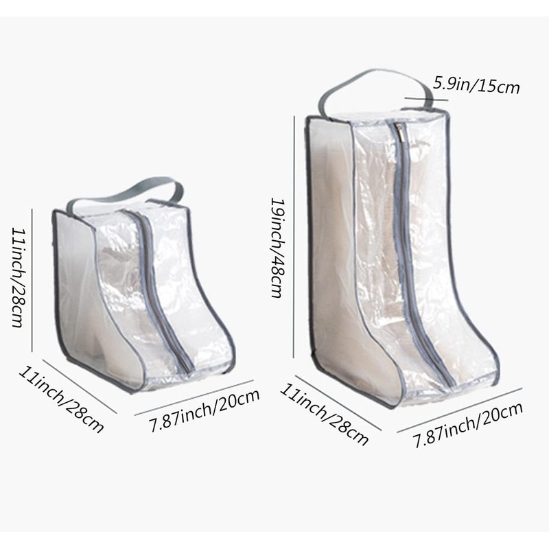 zalati Boot Storage Bags 2pcs Boot Portable Cover Bag for
