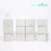 Pure Peace 퓨어피스 먼지없는 천연펄프 미니각티슈 230매 12개입 미용티슈 비염티슈