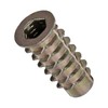 E-Z LOK - 901420-25 E-Z Lok Threaded Insert, Zinc, Hex-Flanged,