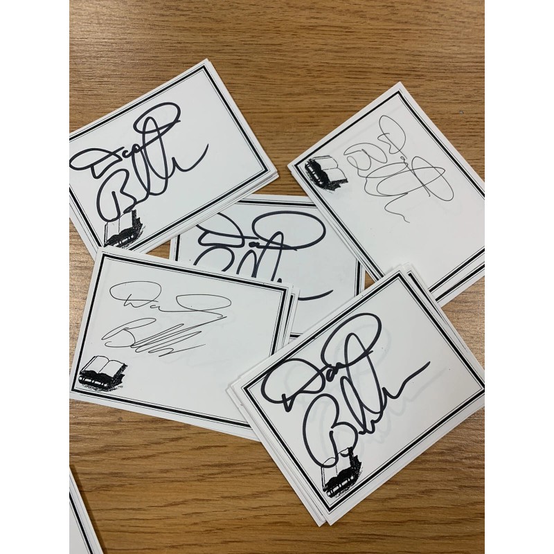 David Baldacci American Novelist Author Signed Bookplate Autographed New