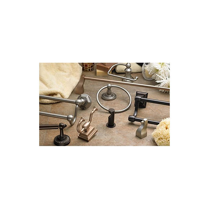 Baldwin 0340140 Dutch Door Quadrant, Bright Nickel