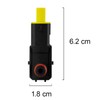 Twilight Garage MAP Brake Booster Pressure Sensor 5Q0906207 Compatible with