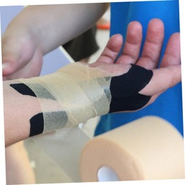 Minkissy 2rolls Kinesiology Tape for Face Fingers High Strength Sponge Film Comfortable Material for Sports Exercise