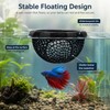 2 PCS Floating Betta Hammock, Shrimp Feeder, Small Fish Feeding