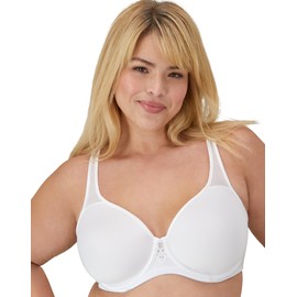 Wonderbra Plus Support Underwire Full Coverage Bra, White, 40C US
