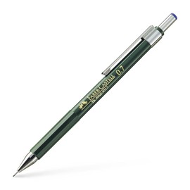Faber-Castell CF10 PORTAMINE TK FINE 0 7 VERDE - Lápiz de color