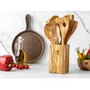 SOLTAKO Olive Wood Kitchen Utensils Set of 8 "Michelin Set"