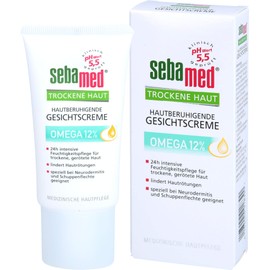 Sebamed Omega 12% Soothing Face Cream for Dry Skin, 50 ml