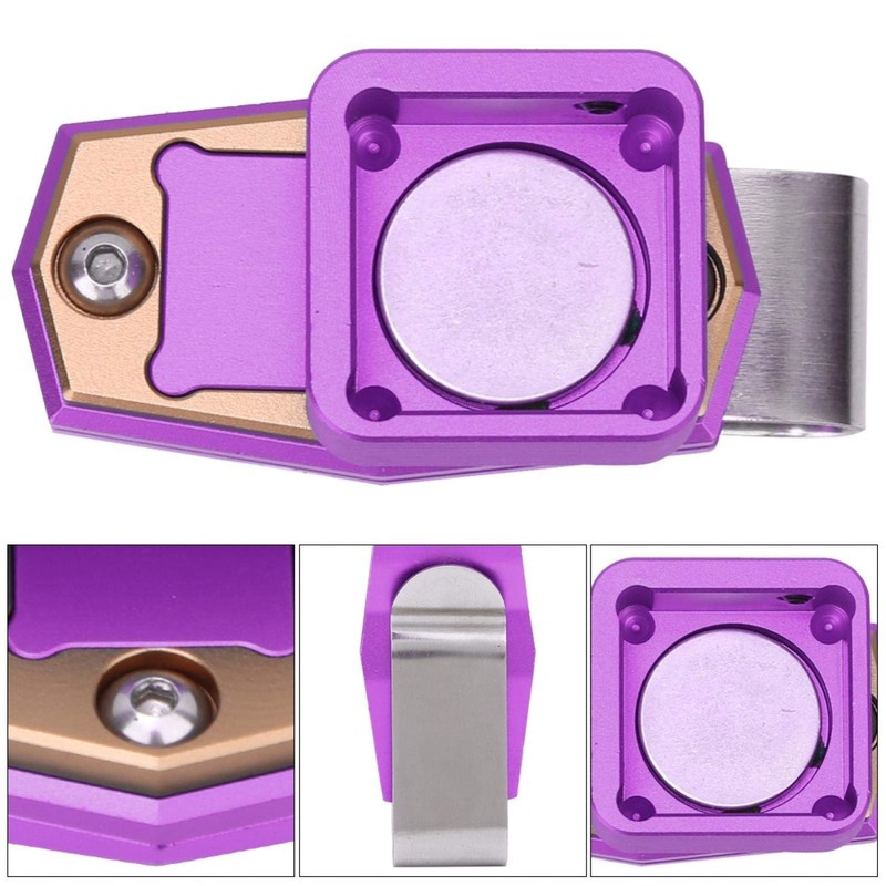 Tip Chalk Holder, Billiard Chalk Case Magnetic with Fixed Clip