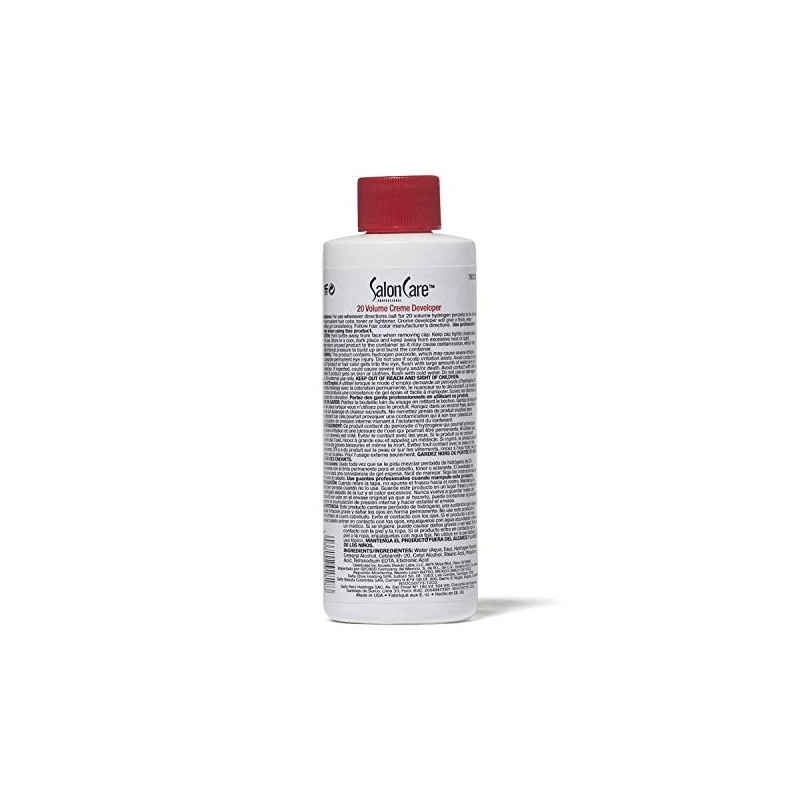 Salon Care 20 Volume Creme Developer, Uniform Lift, Easy to