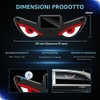 Teguangmei Solare Luce LED di Occhi Diavolo per Finestrino Auto