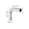 PATIKIL 1 Inch OD 304 Stainless Steel Butt, 2Pack 90